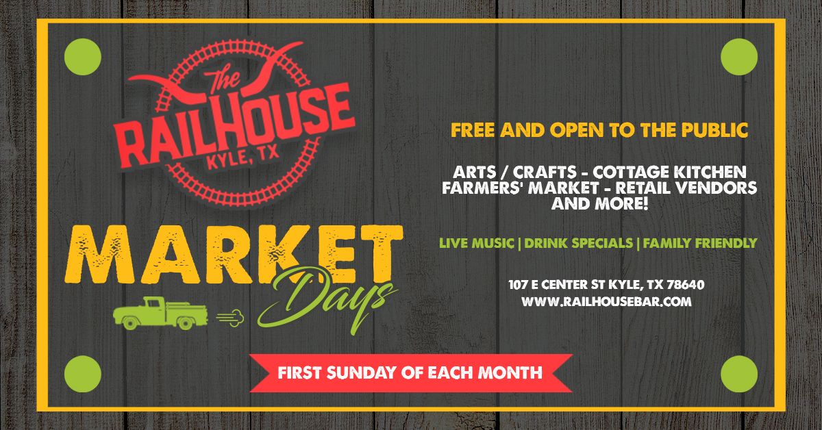 The Railhouse Market Day: October 6, 2024