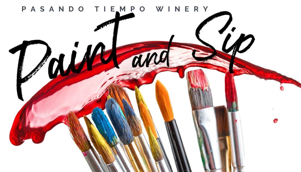 Paint and Sip at the Winery
