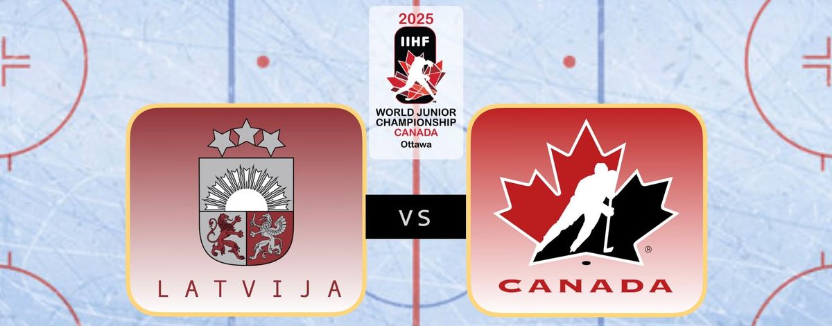 LATVIA vs CANADA - Team Latvia Watch Party - 2025 World Junior Championship