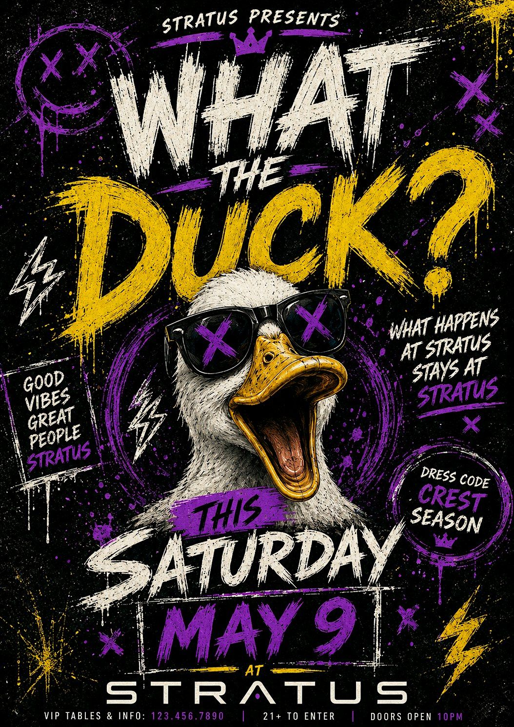 WHAT THE DUCK? returns June 13 for a high-energy rooftop club party!!!