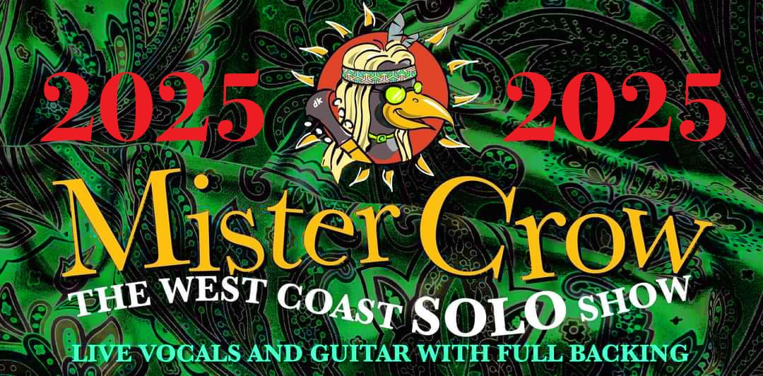 Mister Crow at The Bricklayers Sharnford 8.30pm