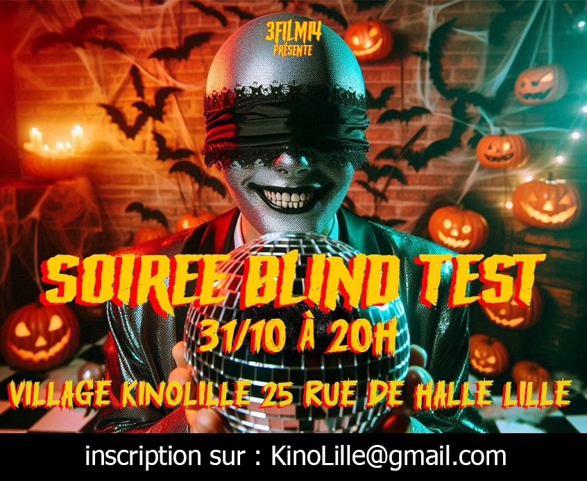 SOIREE BLIND TEST HALLOWEEN 