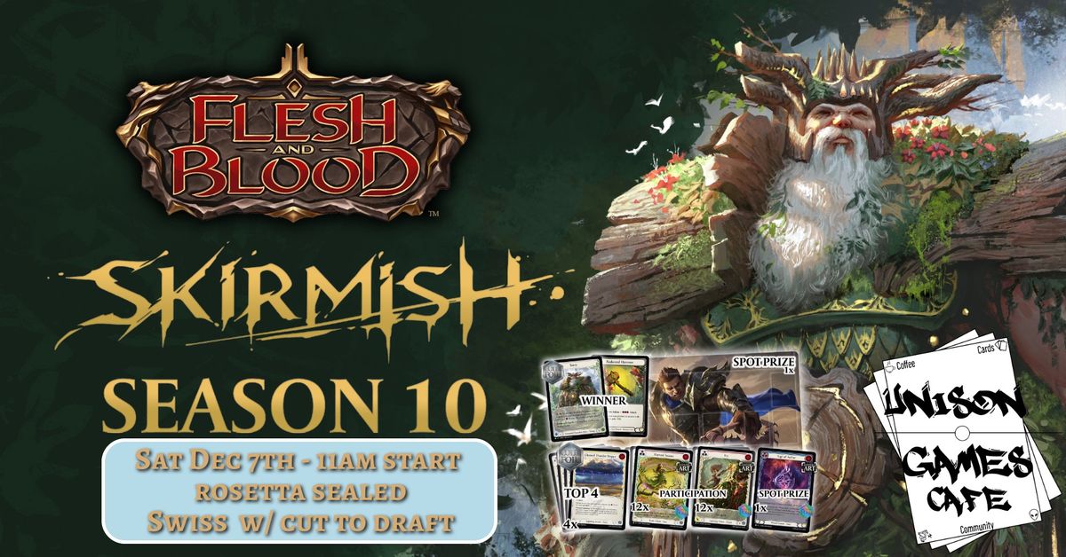 Skirmish Season 10 - Rosetta Sealed!