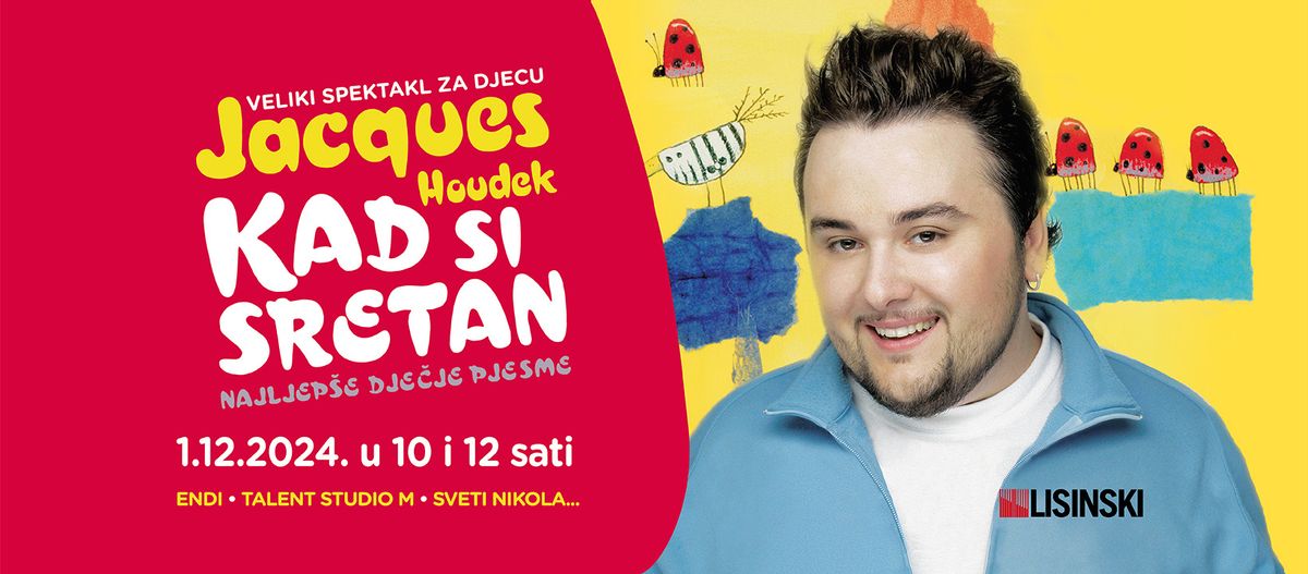 JACQUES HOUDEK "KAD SI SRETAN" - NAJLJEP\u0160E DJE\u010cJE PJESME