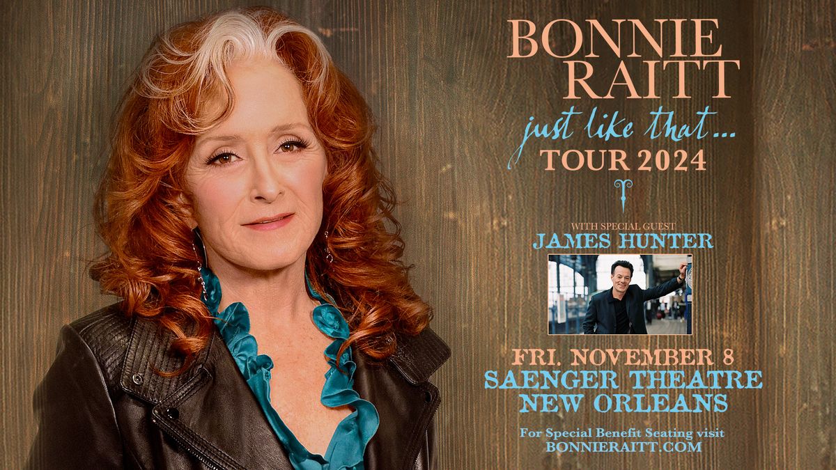 Bonnie Raitt: Just Like That...Tour 2024