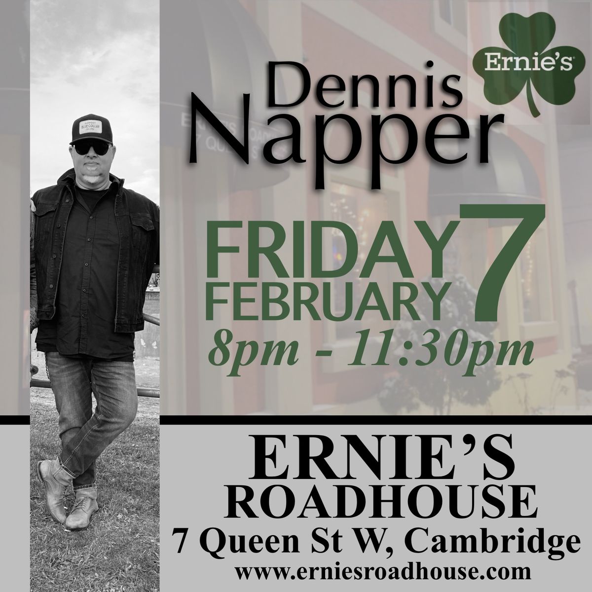 Dennis Napper @ Ernie\u2019s Roadhouse 