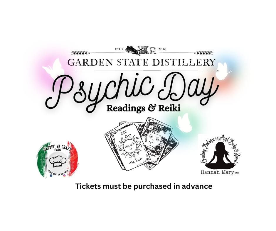 NOVEMBER Psychic Day -  Tickets must be purchased in advance. A Readings and Reiki Event