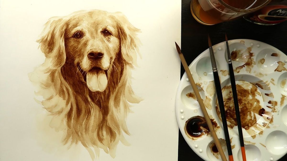 Paint Your Pet with Coffee with Kris Woodward