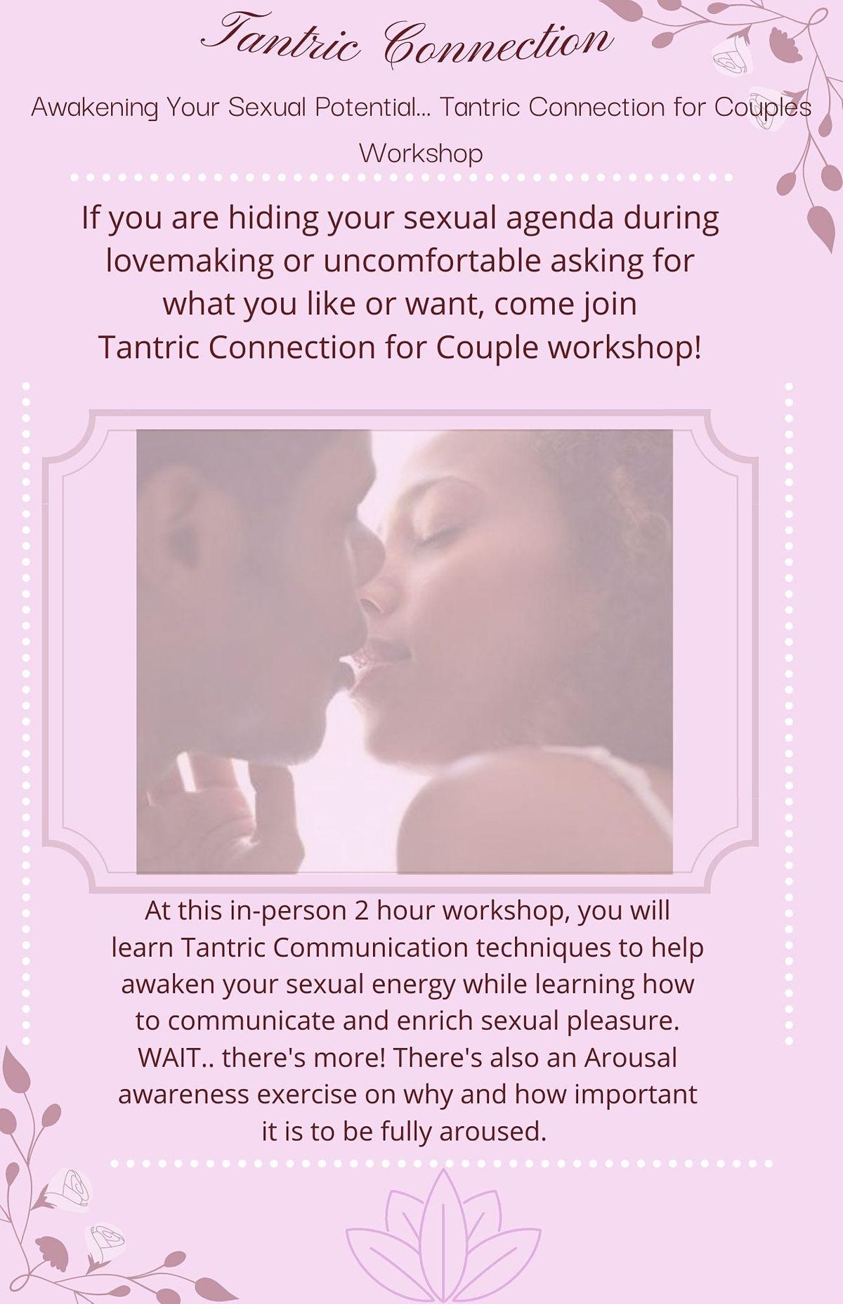 Tantra connection exercise