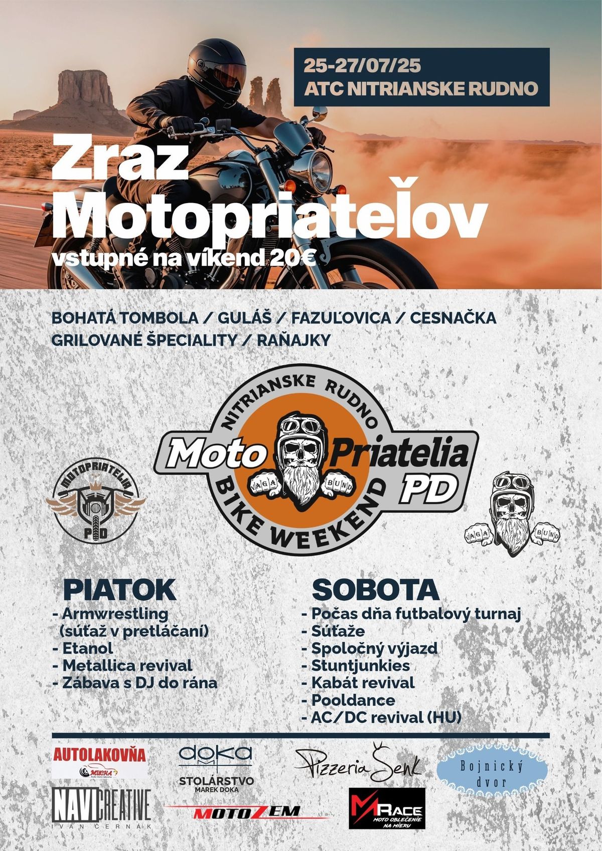 Zraz moto-priatelov 