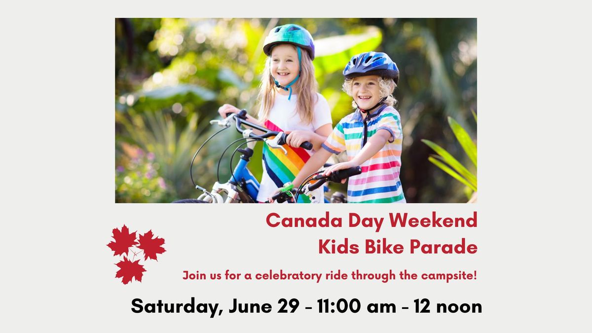 Canada Day Weekend - Bike Parade