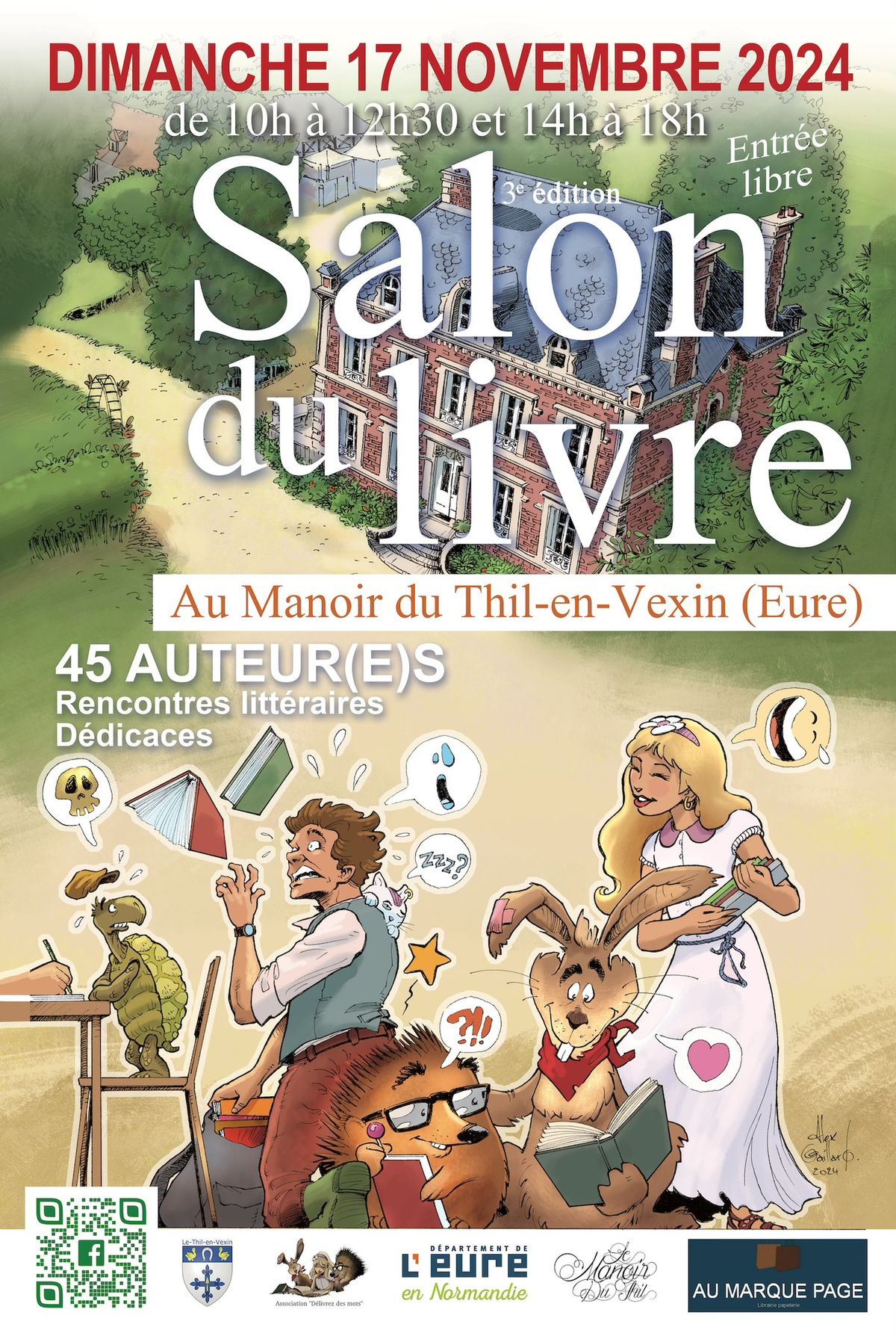 3\u00e8me Salon du livre