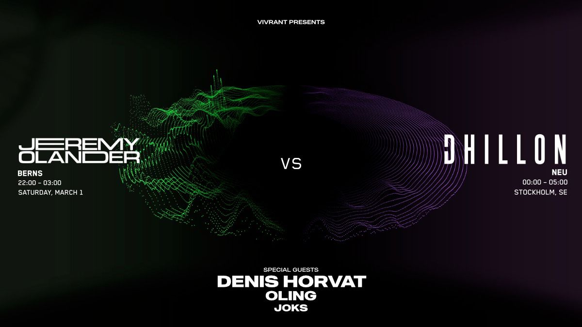 Jeremy Olander vs Dhillon | Stockholm