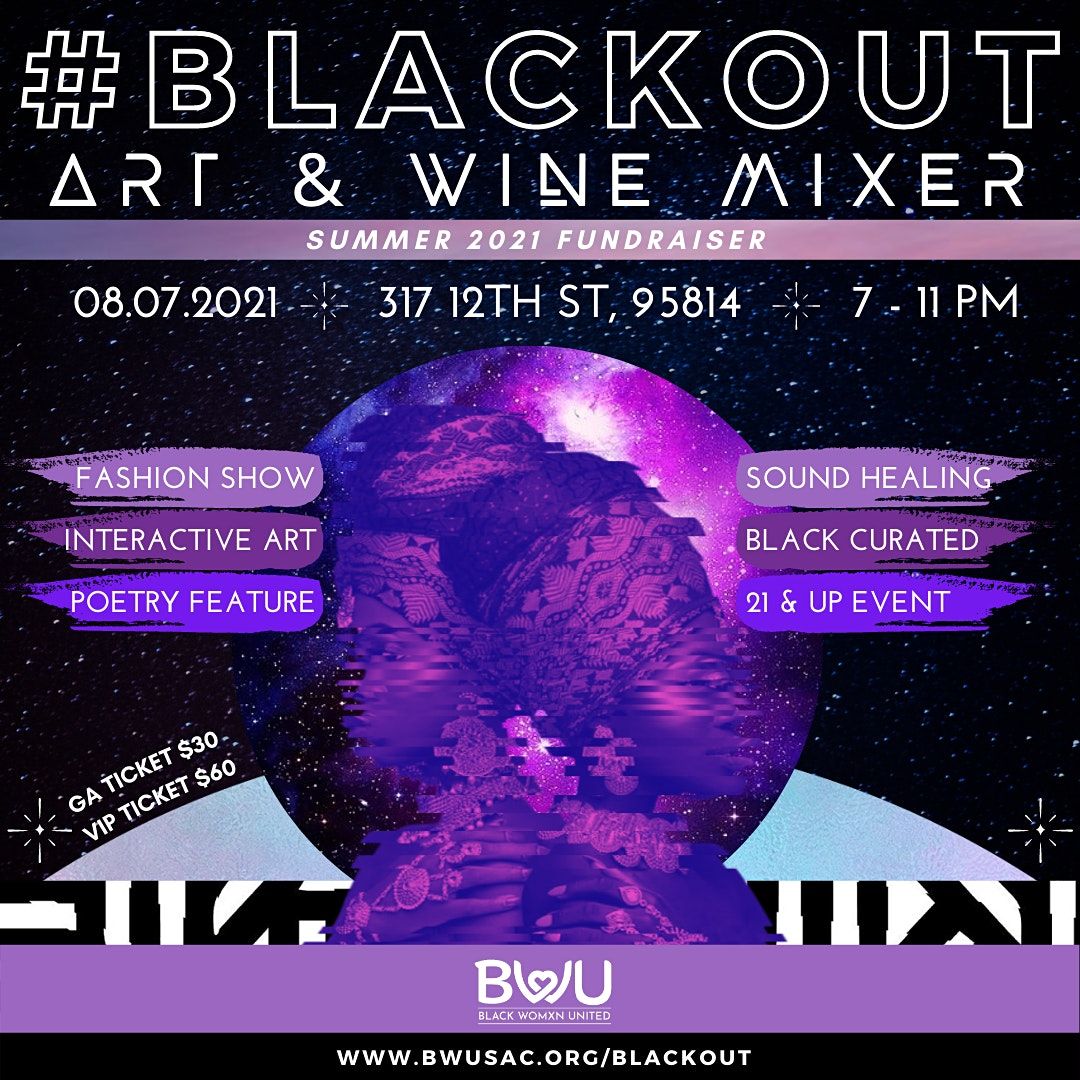#BlackOut Art & Wine Mixer