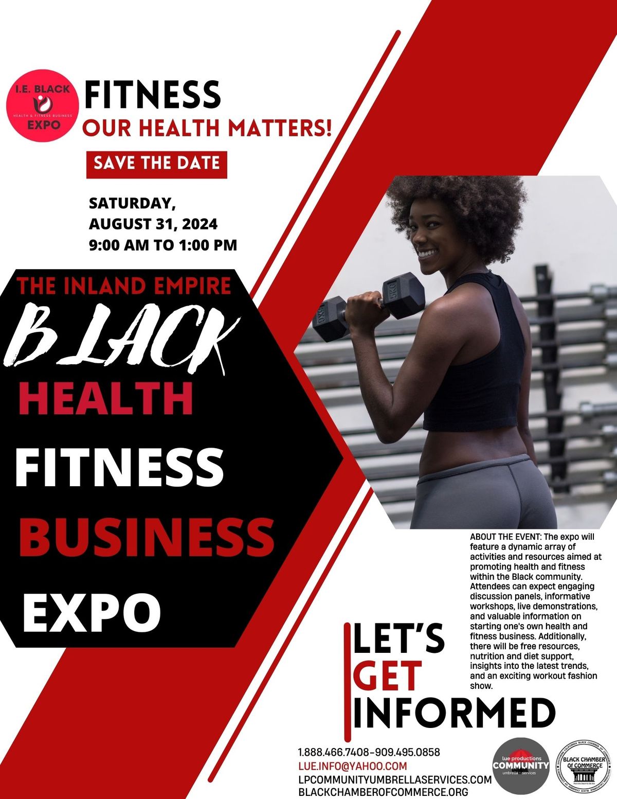 THE INLAND EMPIRE BLACK HEALTH & FITNESS BUSINESS EXPO