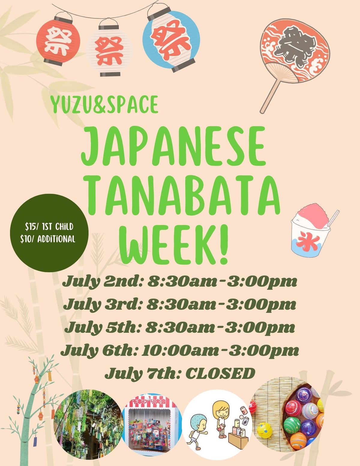 Japanese Tanabata (Star Festival) Week!