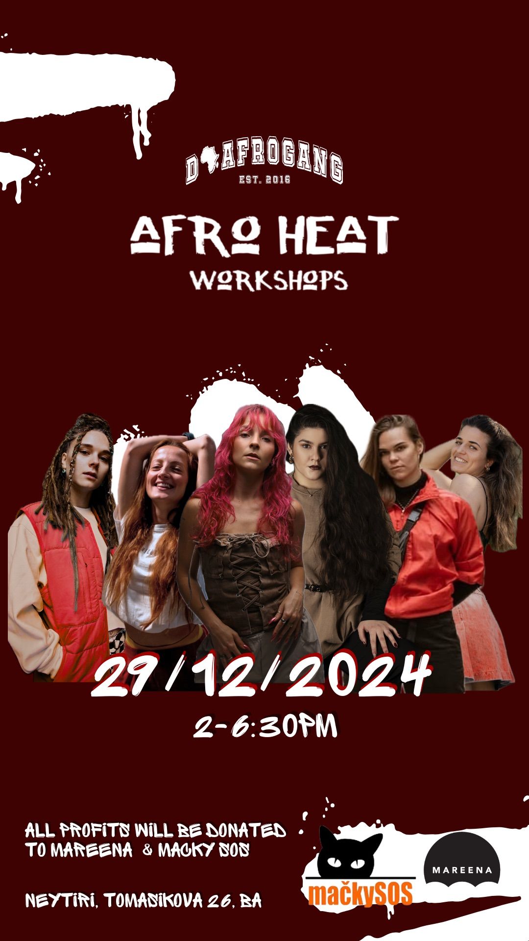 Afroheat Workshops 29.12.