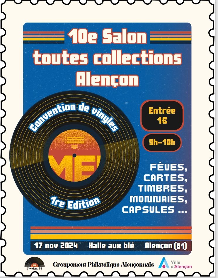 Premi\u00e8re convention de vinyles d'Alen\u00e7on (61)