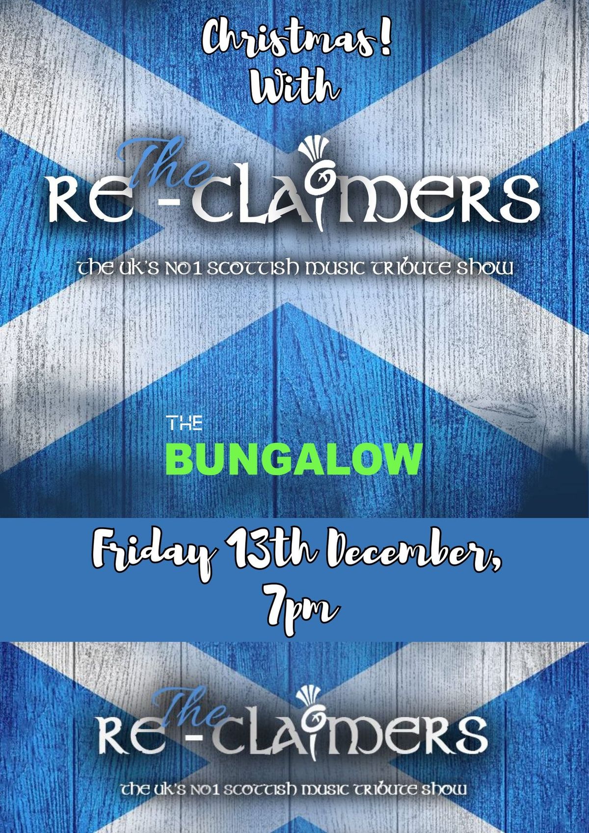 The Reclaimers Christmas Party Frid 13th Dec