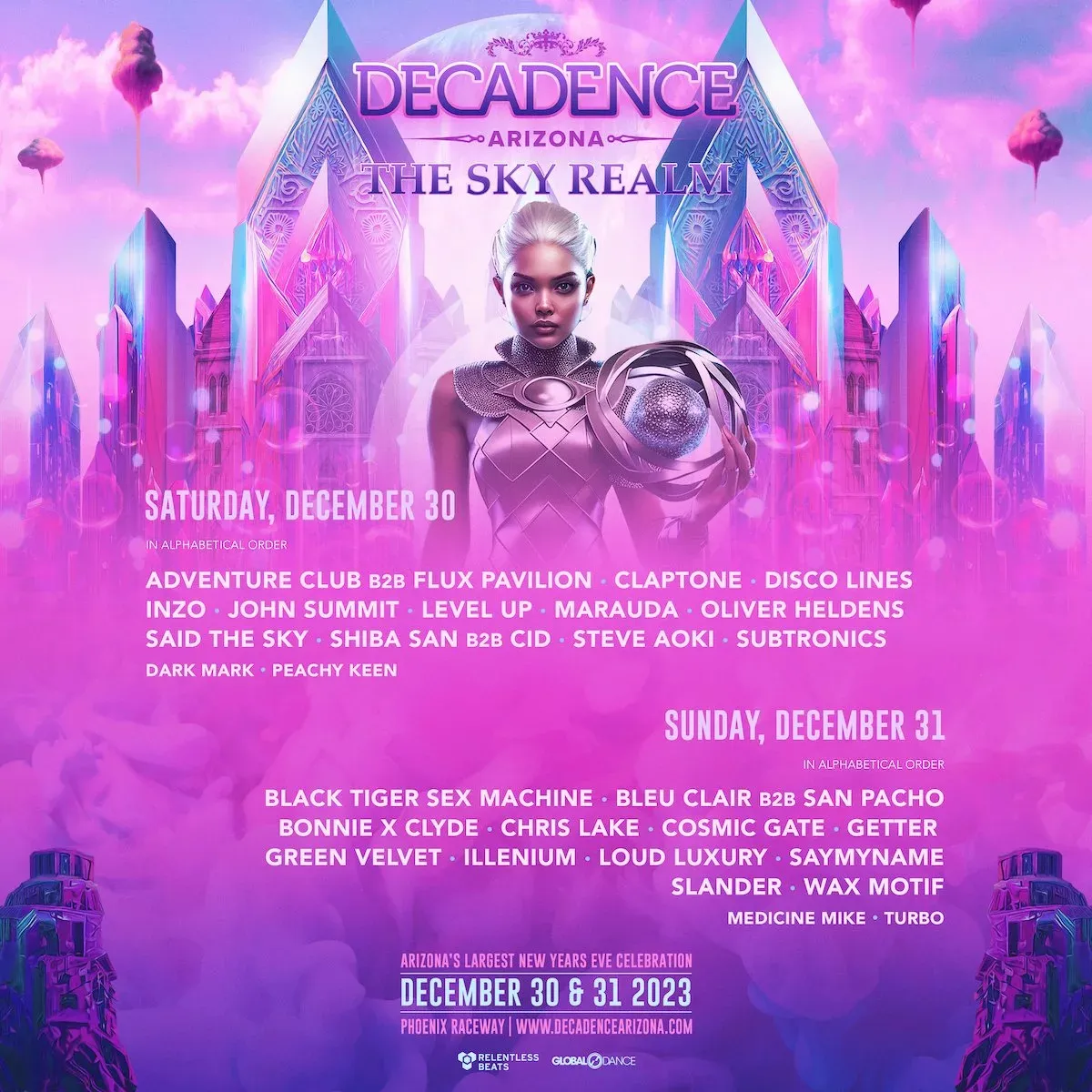 Decadence Music Festival - Sunday Pass (18+)