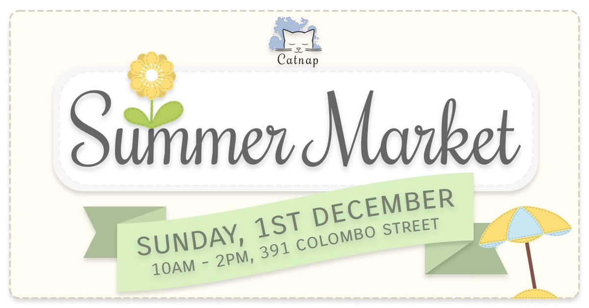 Catnap Summer Market!