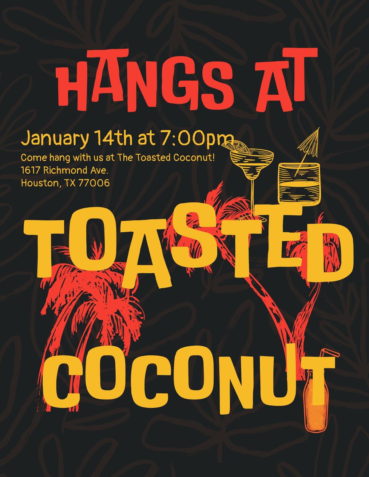 Hangs at The Toasted Coconut 