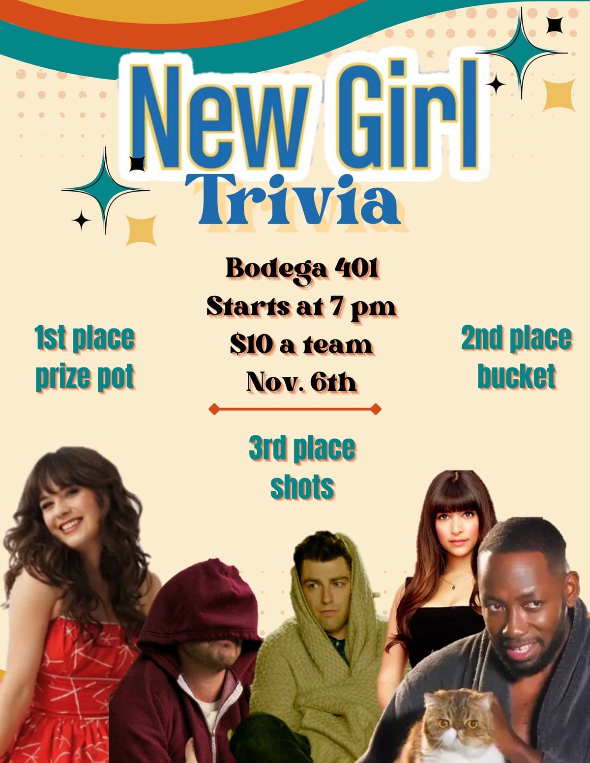 New Girl Trivia @ Bodega 