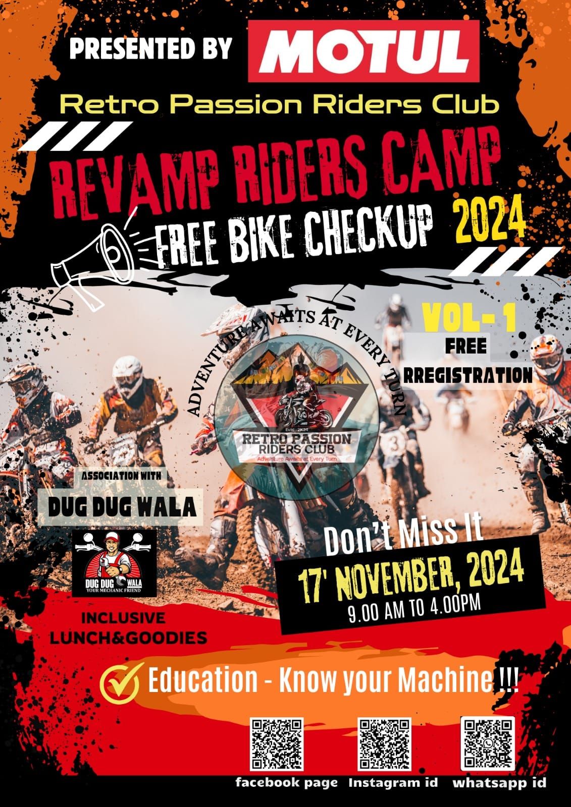 Revamp Riders Camp 2024