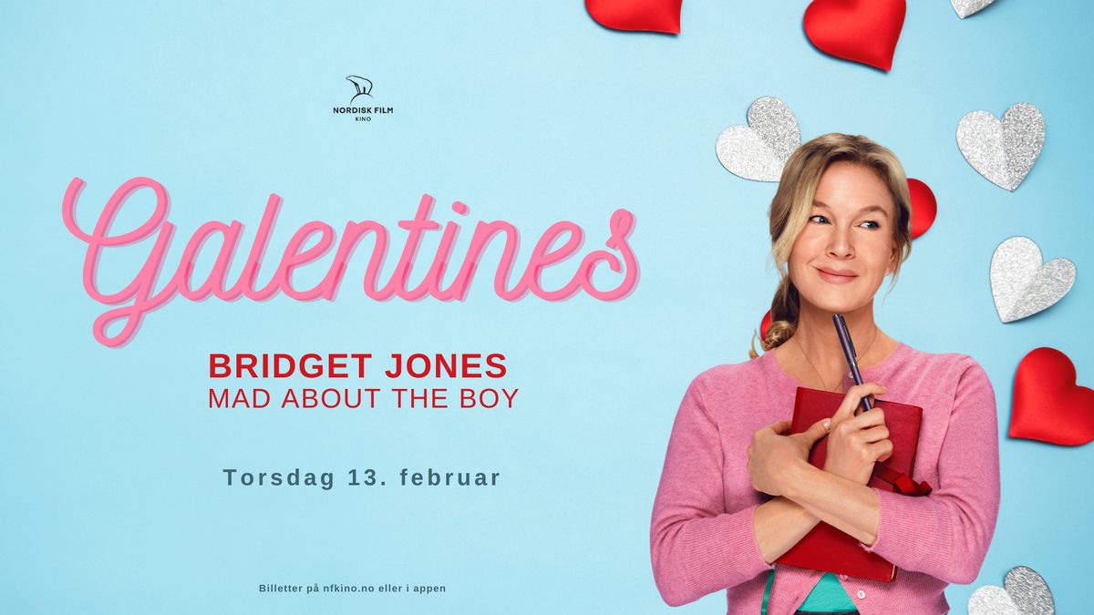 Ladies Night | Galentines \ud83d\udc95 F\u00f8rpremiere p\u00e5 Bridget Jones: Mad About the Boy\ud83d\udc95