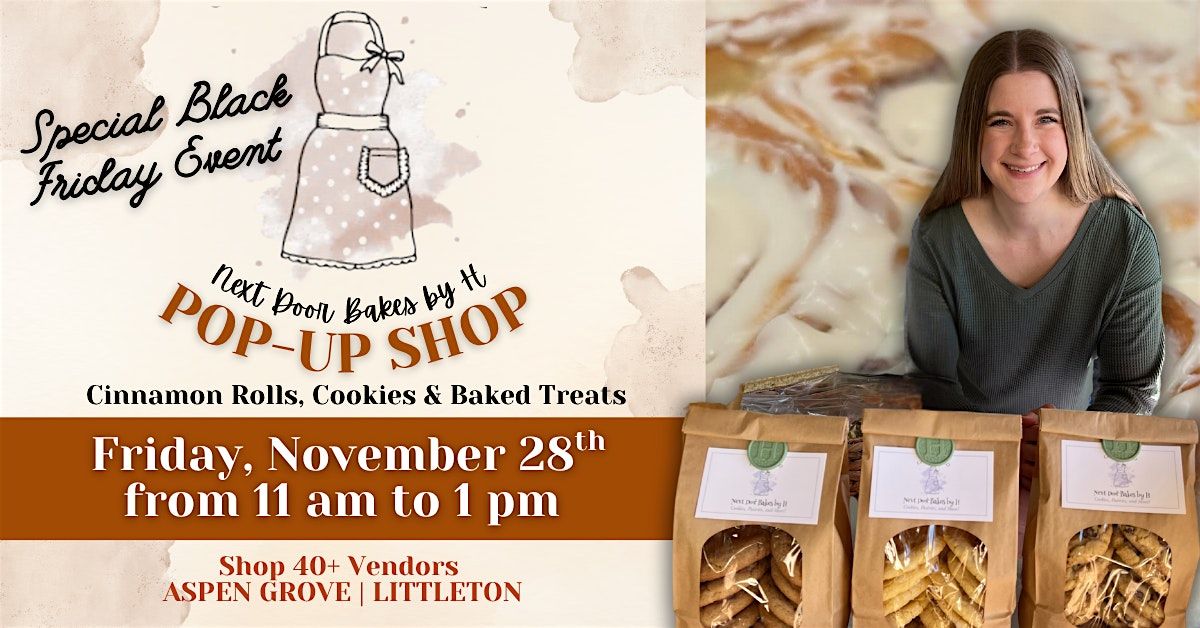 Next Door Bakes by H Pop Up Shop