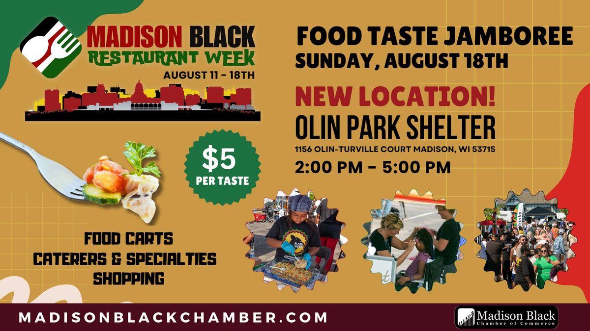 Madison Black Restaurant Week Food Taste Jamboree