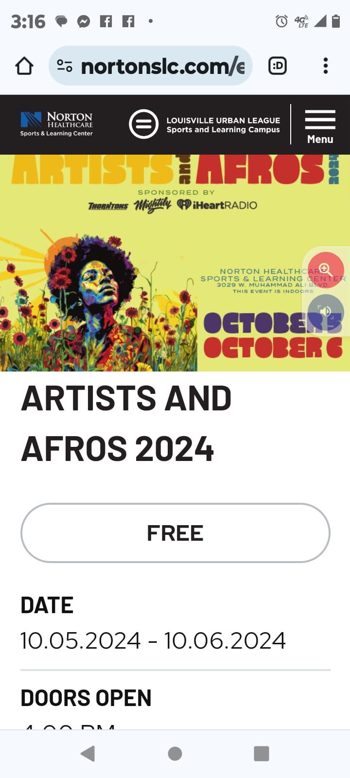 Artists to Aftos Event