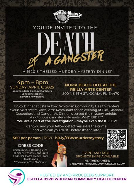 Murder Mystery Dinner Spring Fundraiser 