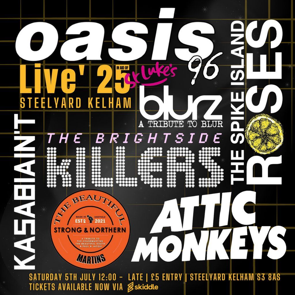 Oasis Live 25 Sheffield Family Fundraiser In Aid Of St Lukes