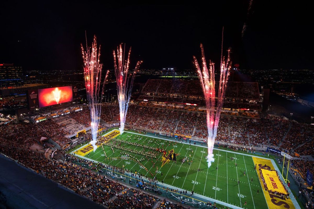 Arizona Wildcats at Arizona State Sun Devils Football at Mountain America Stadium