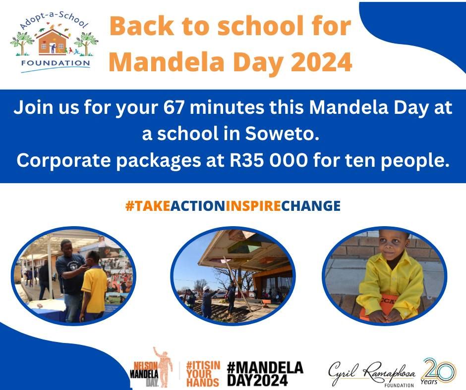 Back to School for Mandela Day 2024