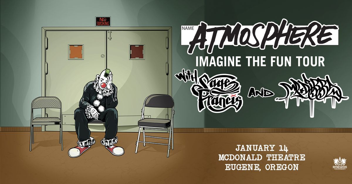 Atmosphere - Imagine the Fun Tour at McDonald Theatre