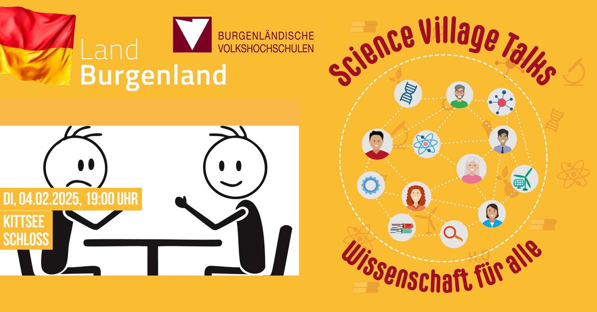 Science Village Talks | Konflikte l\u00f6sen mit Humor