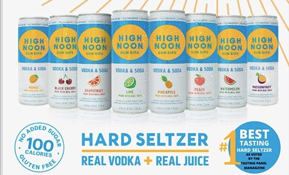 High Noon Hard Seltzer Pop-Up Tasting | Friday, July 16 starting at 5:00pm