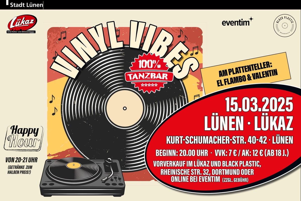 Vinyl Vibes \u2013 100% tanzbar