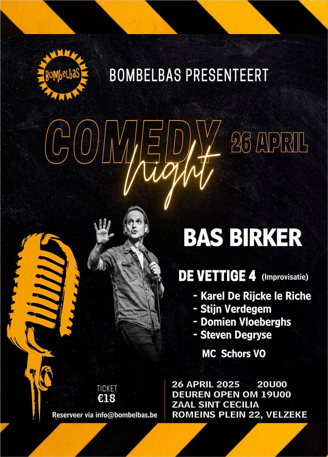 Bombelbas Comedy Night