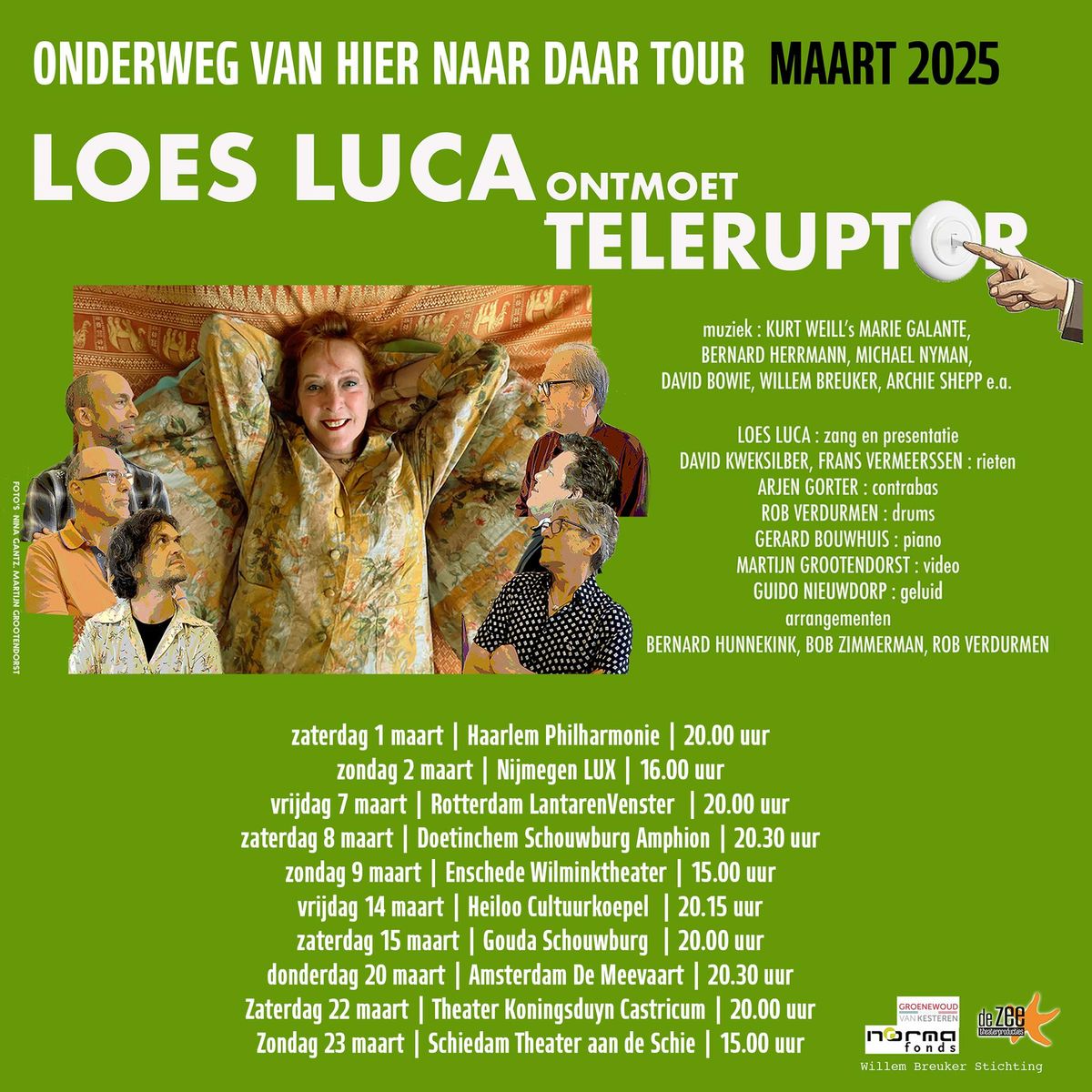 Loes Luca & Teleruptor - Onderweg van hier naar daar tour -maart 2025