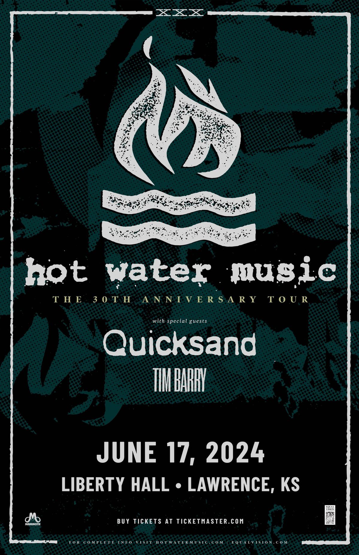 Hot Water Music 30th Anniversary Tour Feat: Quicksand