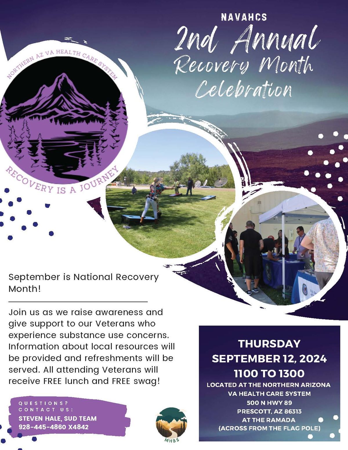 NAVAHCS 2nd Annual Recovery Month Celebration