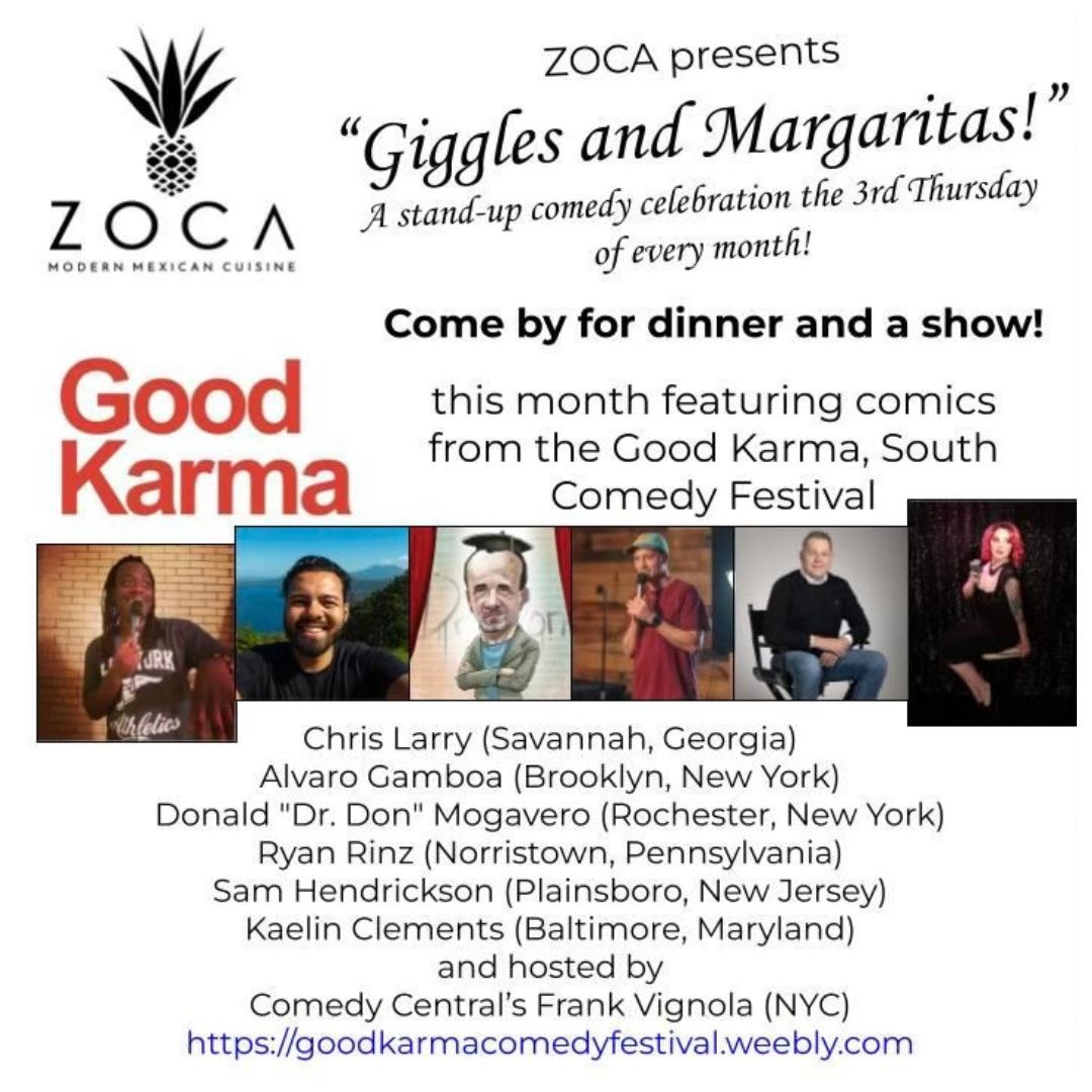 October Comedy Night at Zoca! 