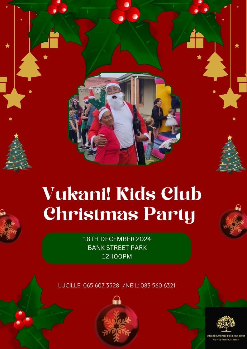 Vukani! Kids Club Christmas Party