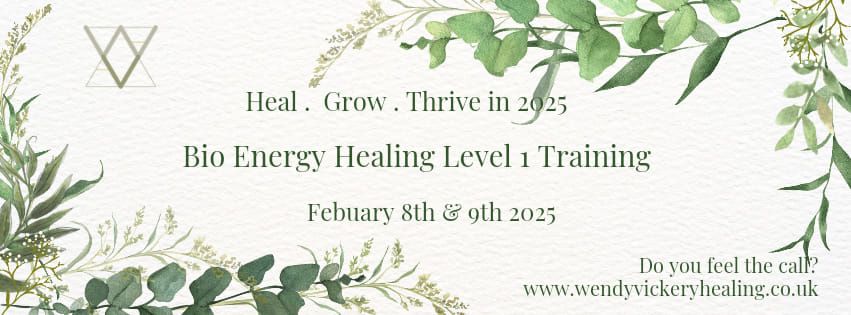 Introduction to Bio- Energy Healing Level 1 training with Wendy Vickery