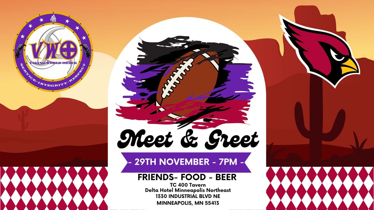 VWO & Arizona Cardinals Meet & Greet