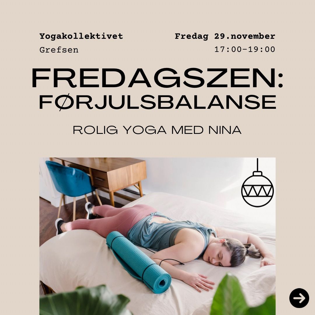 FredagsZen: F\u00f8rjulsbalanse 