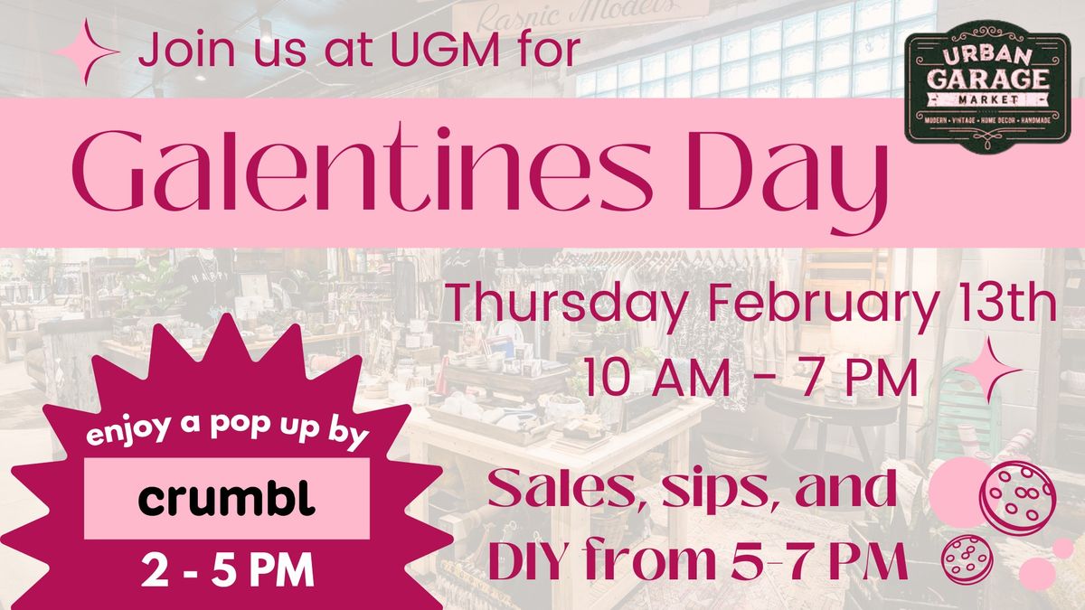 Galentine's Day at UGM w\/ Crumbl Cookie!